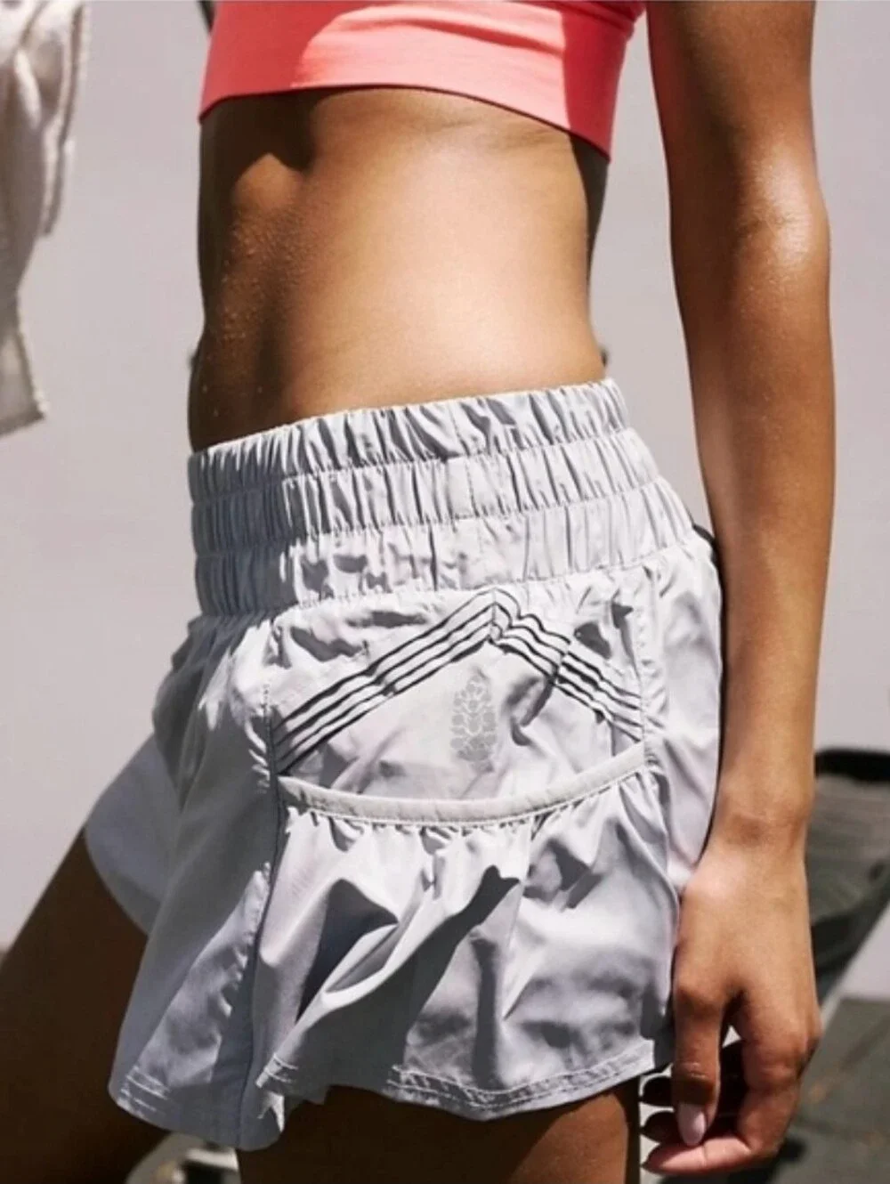 FP Movement Get Your Flirt On Shorts By Free People XS In Shine